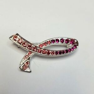 2019 Avon Pink Hope Ombre Ribbon Pin